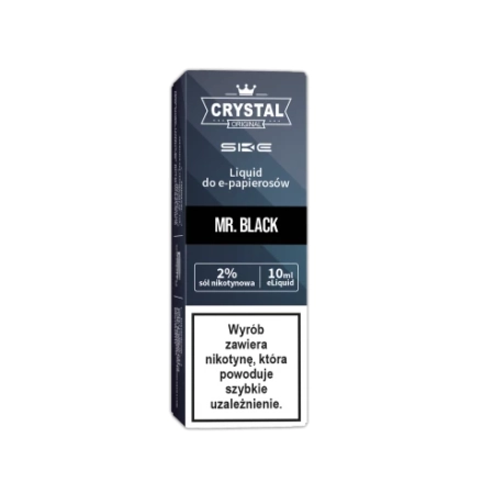 Liquid Crystal Salt 20mg 10ml Mr. Black