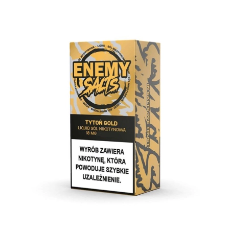 Liquid Enemy Salt 18mg 9ml Tytoń Gold