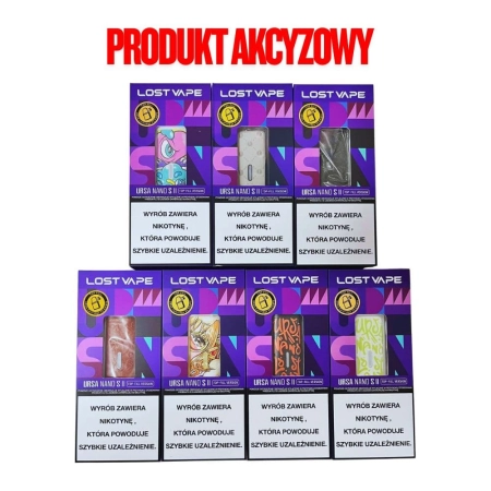Lost Vape Ursa Nano S II New Colors Pod AKCYZA – Nowe Rozwiązanie