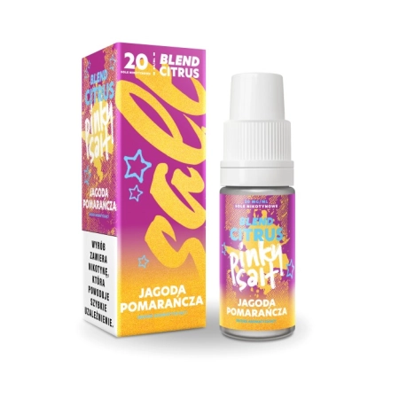Liquid Pinky Salt 20mg Jagody Pomarańcza 10ml