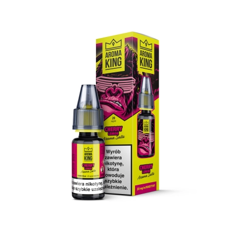 Liquid Aroma King Gorilla Salt 20mg 10ml Cherry Lemon