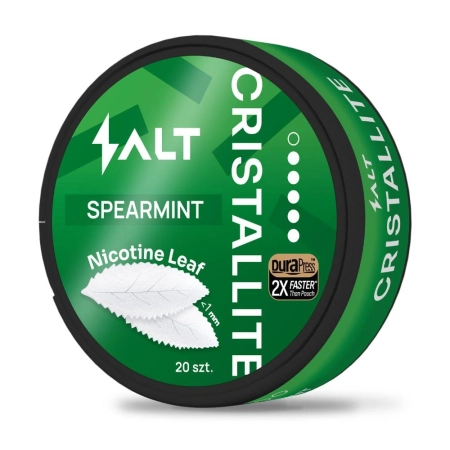 Listki Nikotynowe Cristallite Leaf – Spearmint 9mg