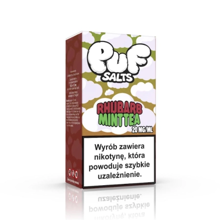 Liquid PUF Salts 20mg 8ml Rhubarb Mint Tea