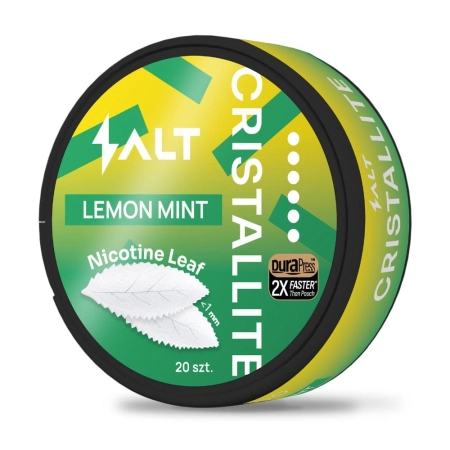 Listki Nikotynowe Cristallite Leaf – Lemon Mint 16mg