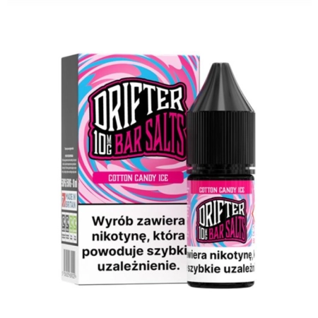 Liquid Drifter Salts 20mg 10ml Cotton Candy Ice