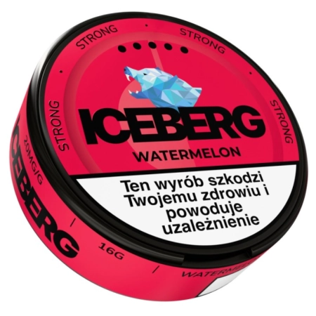 Woreczki nikotynowe ICEBERG 20mg – Watermelon Snus AKCYZA