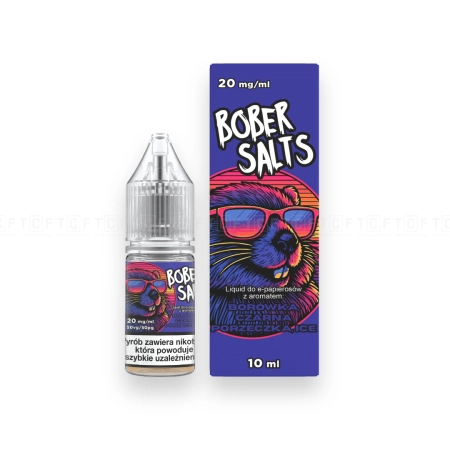 Liquid Bober Salts 20mg 10ml Borówka Czarna Porzeczka Ice