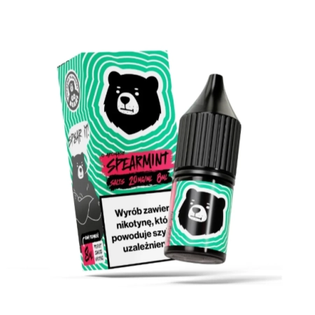 Liquid Go Bears Salt Drops 8ml 20mg Spearmint