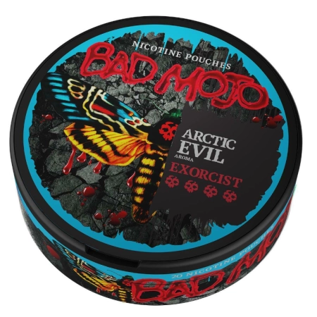 Woreczki nikotynowe BAD MOJO 20mg – Arctic Evil 4/4 Exorcist Snus AKCYZA