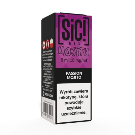 Liquid SIC! NIC 8ml Passion Mojito 18mg