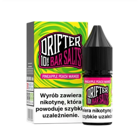 Liquid Drifter Salts 20mg 10ml Pineapple Peach Mango