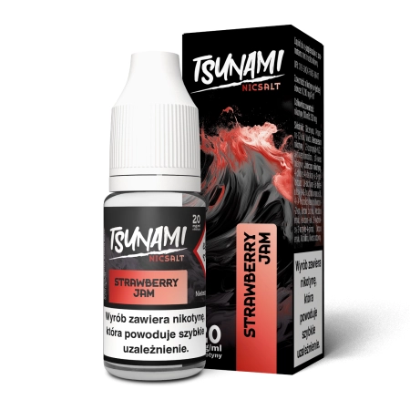 Liquid Tsunami Salt 10ml Strawberry Jam 20mg