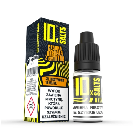 Liquid ID Salts Czarna Herbata Cytryna 18 mg 9ml