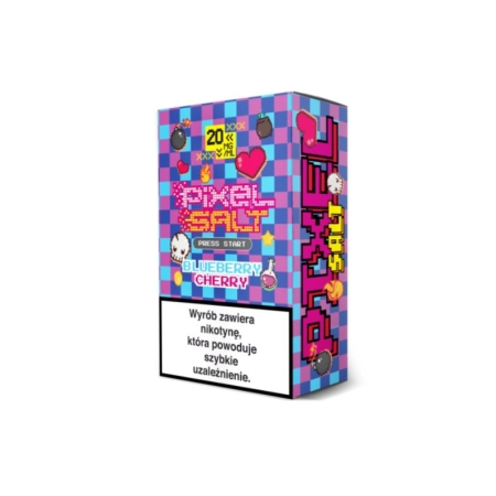 Liquid PIXEL Salt 10ml - Blueberry Cherry 20mg