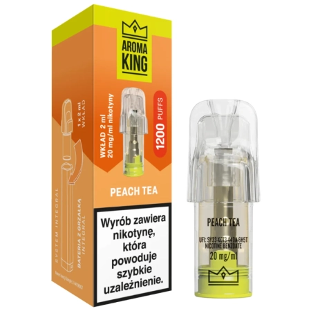Wkład Aroma King 2ml 20mg Integral System Peach Tea