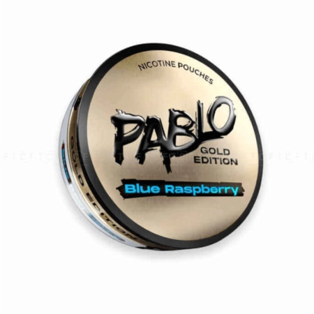 Woreczki nikotynowe PABLO Gold 20mg – Blue Raspberry Snus AKCYZA