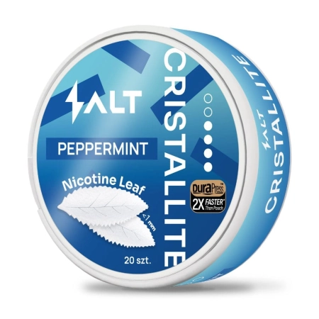 Listki Nikotynowe Cristallite Leaf – Peppermint 6mg