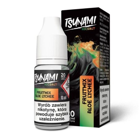 Liquid Tsunami Salt 10ml Fruitmix Aloe Lychee 20mg