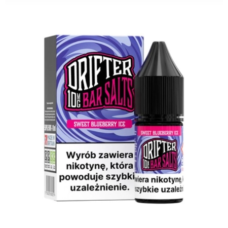 Liquid Drifter Salts 20mg 10ml Sweet Blueberry Ice