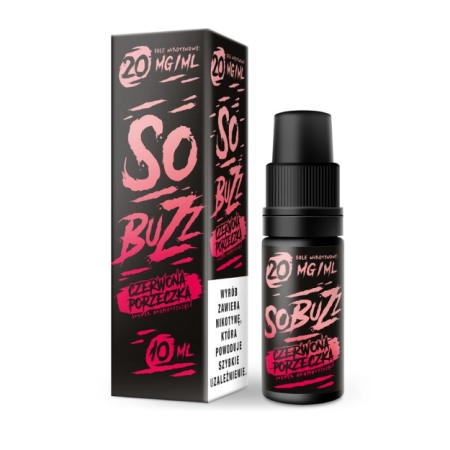 Liquid So Buzz 10ml 20mg Czerwona Porzeczka