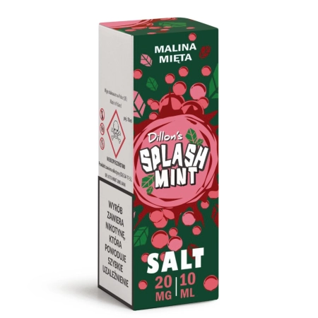 Liquid Splash Mint Salt 20mg 10ml Malina Mięta