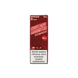B26 Liquid Salt Mvl 10 ml 20 mg Custard Monster Strw
