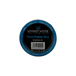 DIY Drut Vandy Vape Fused Clapton 26GA*2(=)+32GA KA1 1,77OHM/FT 10FT - NO.25