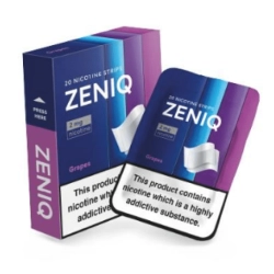 Listki Nikotynowe Zeniq 2 mg Grape (akcyza)