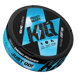 Woreczki Kofeinowe Kiq 100 mg/G Frost Berry