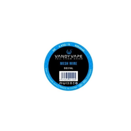 DIY Siatka Mesh Vandy Vape SS316L 400 Mesh - NO.19