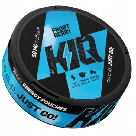 Woreczki Kofeinowe Kiq 50 mg/G Frost Berry