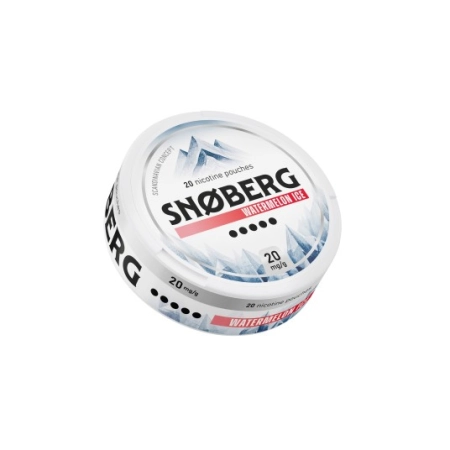Woreczki Nikotynowe Snoberg 20 mg Watermel (akcyza)