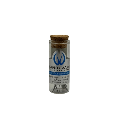 DIY Grzałka Vandy Vape Superfine MTL Fused Clapton 32GA*2+38GA KA1 1,51OHM– A’10 – NO.8