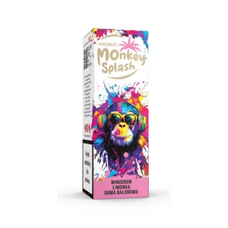 B26 Koncentrat Monkey Splash 8/10 ml Wino Lim Gum B