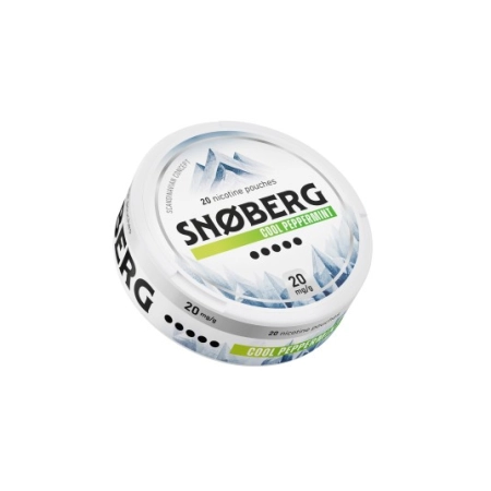 Woreczki Nikotynowe Snoberg 20 mg Peppermi (akcyza)