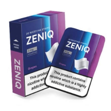 Listki Nikotynowe Zeniq 2 mg Grape (akcyza)