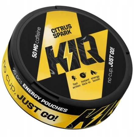 Woreczki Kofeinowe Kiq 50 mg/G Citrus Spark