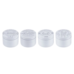 Młynek Metalowy CHAMP HIGH White 420 4cz 50mm