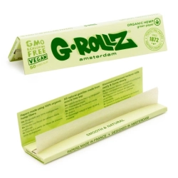 Bibułki G-ROLLZ Organic Green Hemp King Size