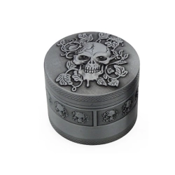 Młynek Metalowy SKULL IVY 4cz 50mm