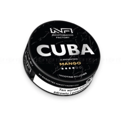 Woreczki Nikot. CUBA Black 20mg/g - Mango