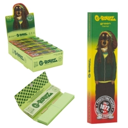 Bibułki G-ROLLZ Pets Reggae Green + Filtry