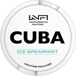 Woreczki Nikot. CUBA White 16mg/g - Ice Spearmint