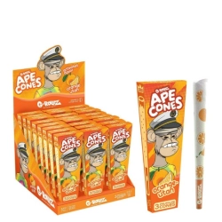 Bibułki G-ROLLZ Ape Cones 3szt.- Orange-utan
