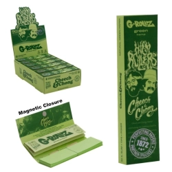 Bibułki G-ROLLZ Cheech&Chong Green + Filtry