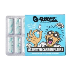 Filtry Węglowe G-ROLLZ Blue 6mm 10szt.