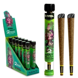 Bibułki G-ROLLZ Pre-rolled Mint Cones 2szt.