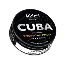 Woreczki Nikot. CUBA Black 20mg/g - Tropical Fruit