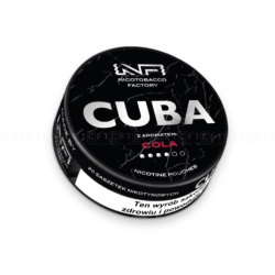 Woreczki Nikot. CUBA Black 20mg/g - Cola