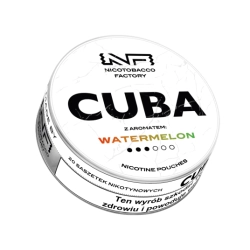 Woreczki Nikot. CUBA White 16mg/g - Watermelon